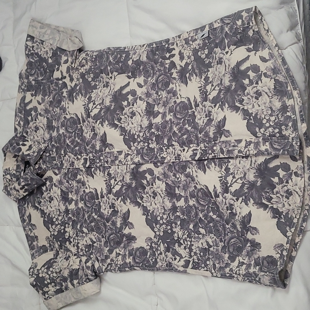 Publish Floral Button Up Shirt